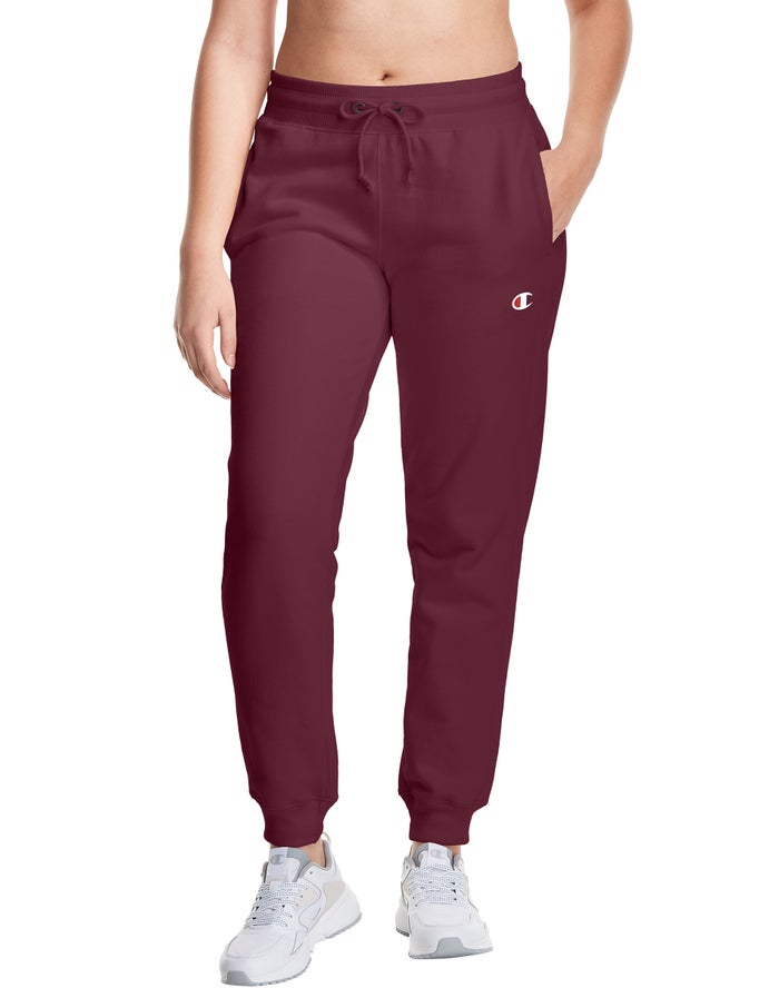 Jogger Champion Mujer - Reverse Weave ( Rojas Oscuro ) 0193258-TX